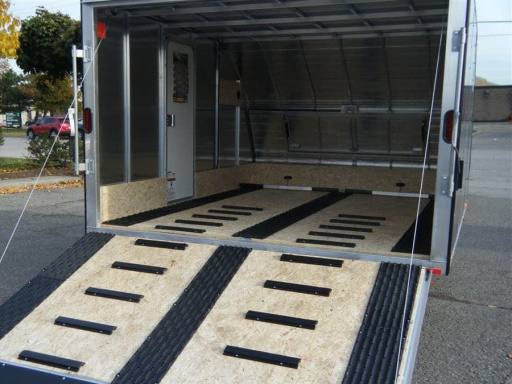 Excalibur Summit Snowmobile Trailer - Inside